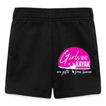 Girls Who Kayaking - Baby Shorts - black - Front