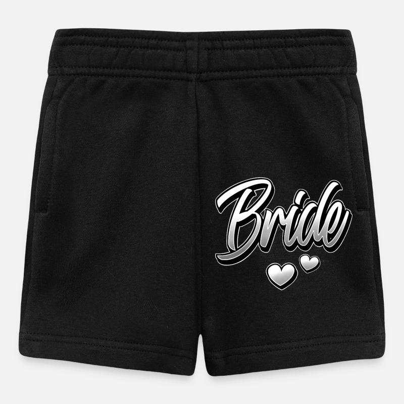 Braut - Baby Shorts - Schwarz