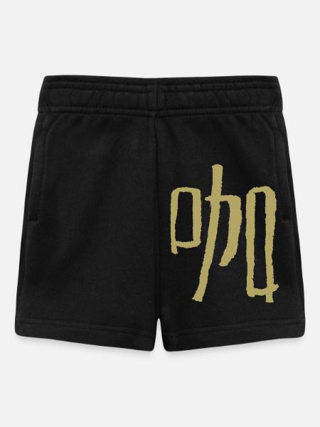 Coffee (in Japanese) - Baby Shorts - black