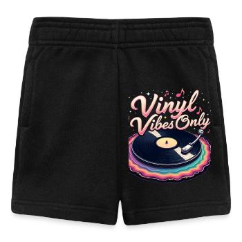 Vibrations vinyle uniquement - Short Bébé - noir - Devant