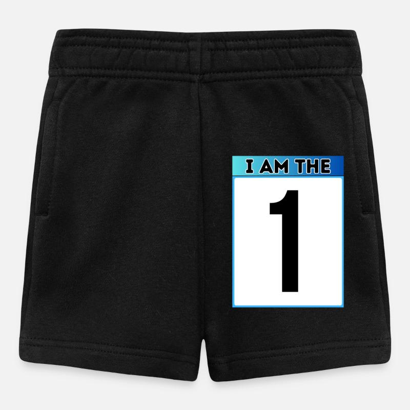 I am the 1 - Baby Shorts - black