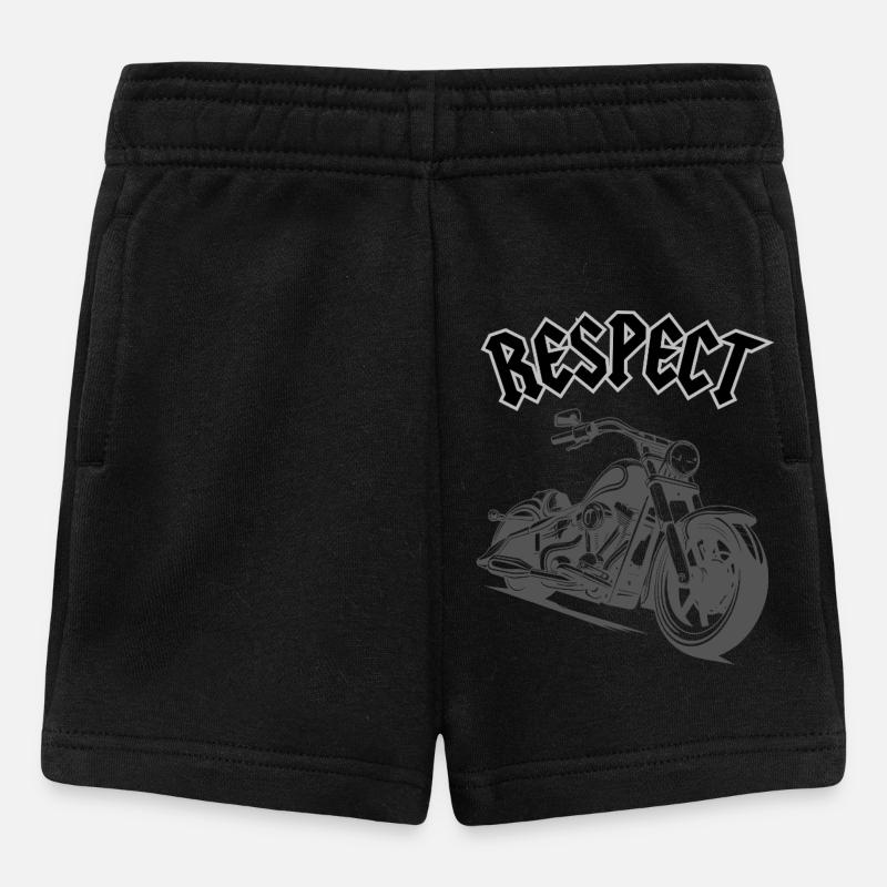 Respect - Short Bébé - noir