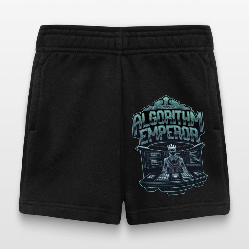 Algorithm Emperor Cyber King Tech Artwork Baby Shorts