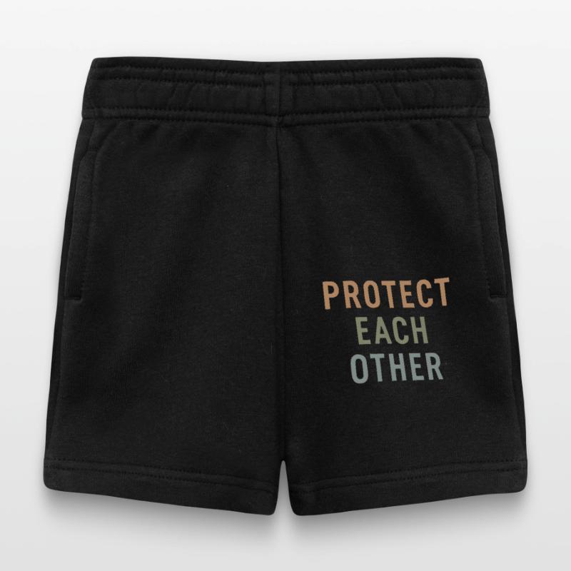 protect each other Geschenk Baby Shorts
