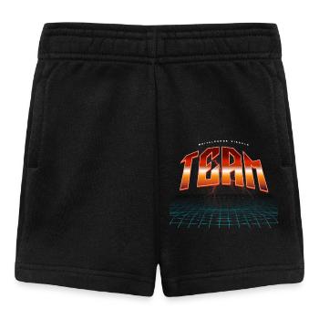 Team - Baby Shorts - black - Front