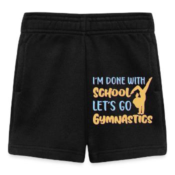 Gymnastik Training Fitness Gym - Baby Shorts - Schwarz - Vorne