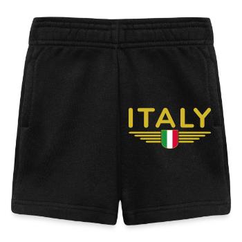 I Love Italy Design T-Shirt Outfit - Baby Shorts - black - Front