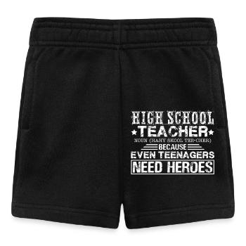 High School Teacher High School Teacher Definition - Baby Shorts - black - Front