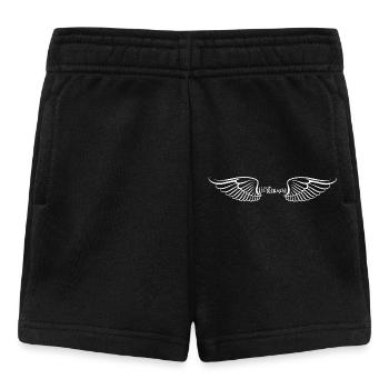 Fluegel Vertrauen - Baby Shorts - Schwarz - Vorne