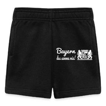 Bayern das samma mia! - Bayerischer Spruch - Baby Shorts - Schwarz - Vorne