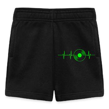 Heart Rate Record - Baby Shorts - black - Front