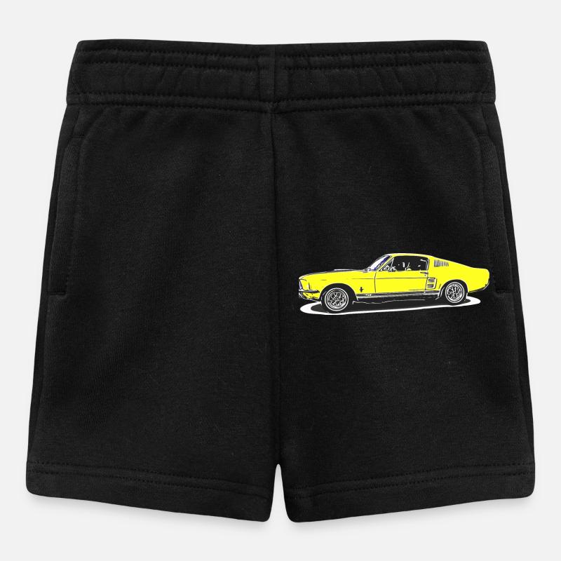 Auto - Baby Shorts - Schwarz