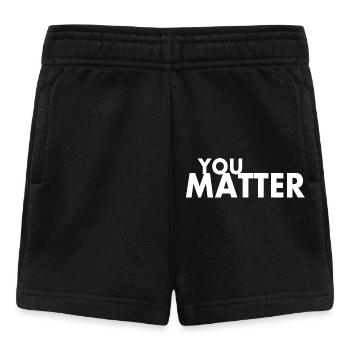 You matter - Baby Shorts - Schwarz - Vorne
