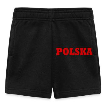 DRAPEAU POLOGNE POLOGNE - Short Bébé - noir - Devant