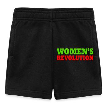 Womens revolution - Short Bébé - noir - Devant