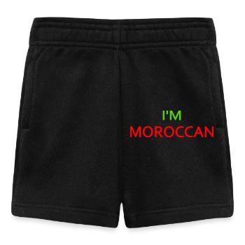 Im moroccan - maroc - Short Bébé - noir - Devant