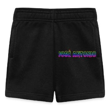 josé antonio rs regenbogen - Baby Shorts - Schwarz - Vorne