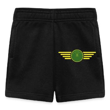J’aime Adygea, T-shirt design de style élégance - Short Bébé - noir - Devant