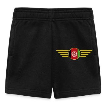 Ich liebe Afghanistan, Eleganz Stil Design T-Shirt - Baby Shorts - Schwarz - Vorne