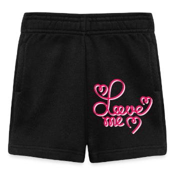 Aimez-moi - Short Bébé - noir - Devant