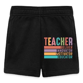 Teacher - Baby Shorts - black - Front