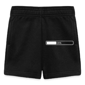 Ladebalken Loading Ladeanzeige - Baby Shorts - Schwarz - Vorne