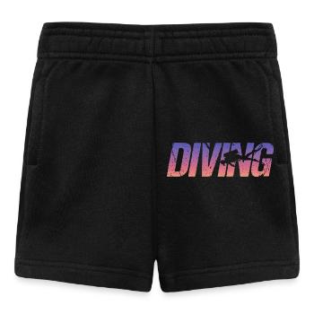 Tauchen - Baby Shorts - Schwarz - Vorne