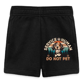 Service Human - Baby Shorts - black - Front