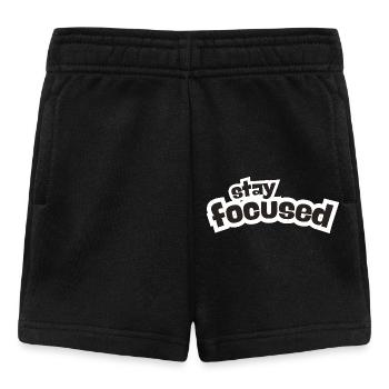 Stay Focused - Baby Shorts - black - Front