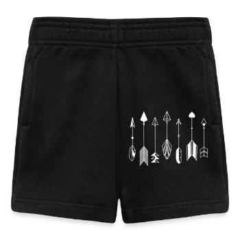 Archery Be Brave Little Archer - Baby Shorts - black - Front