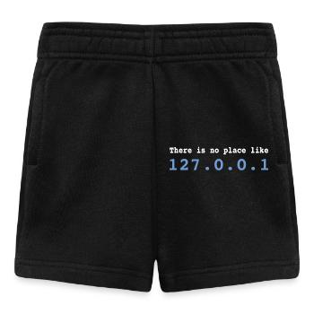 Il n'y a pas d'endroit comme programmeur 127.0.0.1 - Short Bébé - noir - Devant