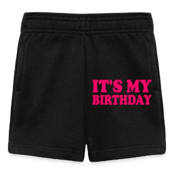 It's my birthday - Short Bébé - noir - Devant