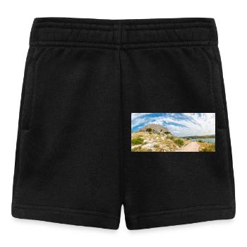 Die Mauer von Oštrica (Bedem Grebastica) Kroatien - Baby Shorts - Schwarz - Vorne