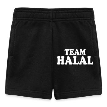 Team halal - Baby Shorts - Schwarz - Vorne