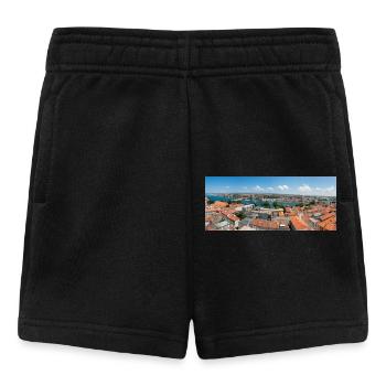 Stadtbild Altstadt von Zadar im Bundesstaat Zadar - Baby Shorts - Schwarz - Vorne