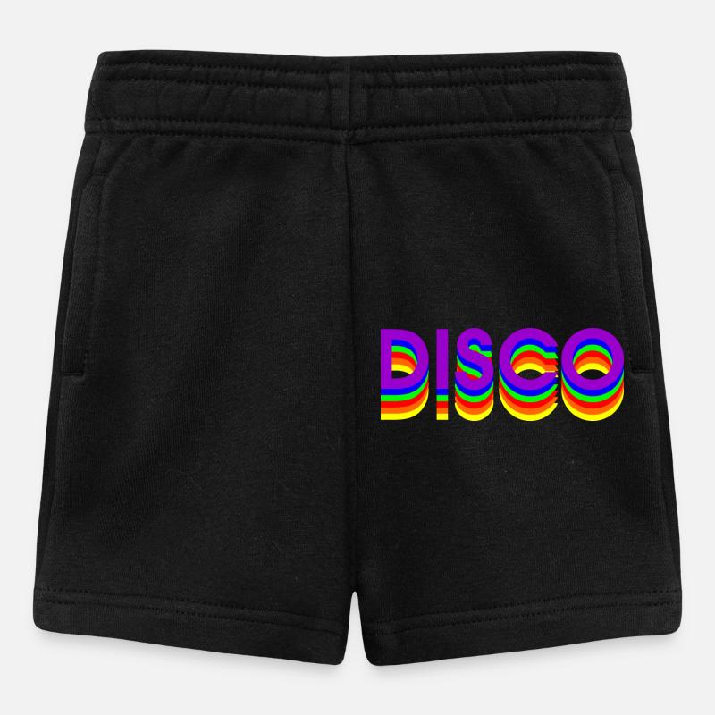 80s DISCO DANCE - Baby Shorts - black