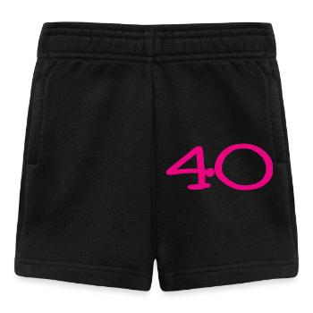 ANNIVERSARY. HAPPY BIRTHDAY. HAPPY BIRTHDAY. - Baby Shorts - black - Front