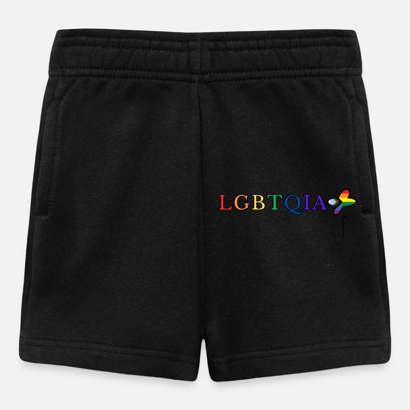 LGBTQIA+ - Short Bébé - noir