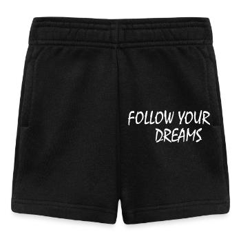 follow your dreams - Baby Shorts - Schwarz - Vorne
