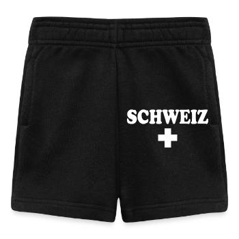 Switzerland - Baby Shorts - black - Front