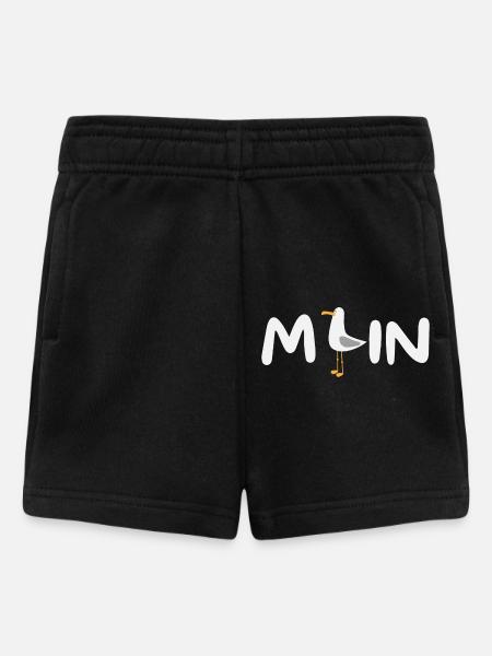 LUNE avec Seagull - Short Bébé - noir