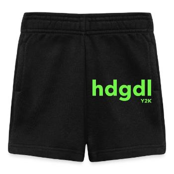 hdgdl Y2K grün - Baby Shorts - Schwarz - Vorne