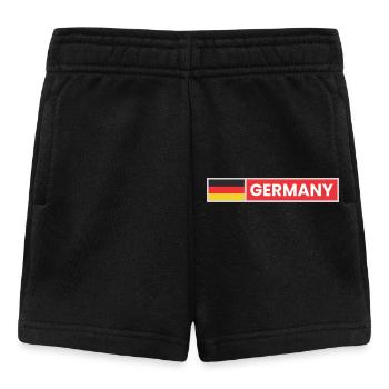 Germany National Flag - Baby Shorts - black - Front