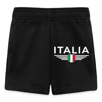 Ich liebe Italien Design T-Shirt Outfit - Baby Shorts - Schwarz - Vorne
