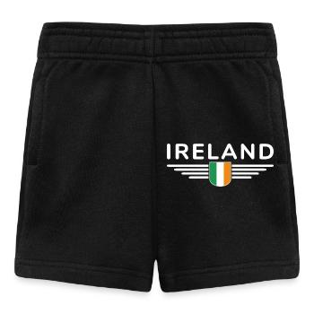 I Love Ireland Elegance Style Design T-Shirt - Baby Shorts - black - Front