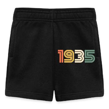Sport year of birth 1935 - Baby Shorts - black - Front