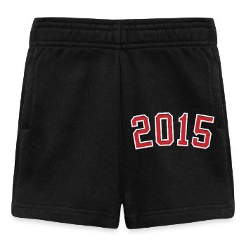 Sport Birth Year 2015 - Baby Shorts - black - Front