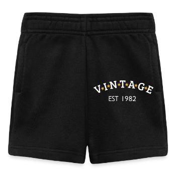 Vintage est 1982 - Short Bébé - noir - Devant