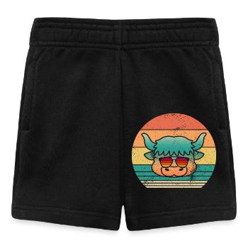 Buffalo Cattle Oxen - Baby Shorts - black - Front