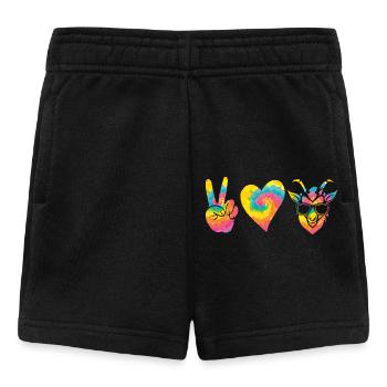 Chèvres - Short Bébé - noir - Devant